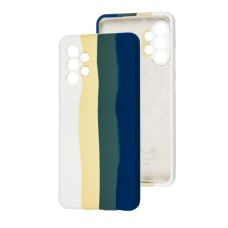 Чохол для Samsung Galaxy A32 (A325) Wave Rainbow green