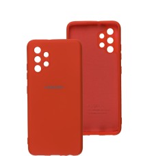 Чохол Samsung Galaxy A32 (A325) Silicone Separate camera червоний