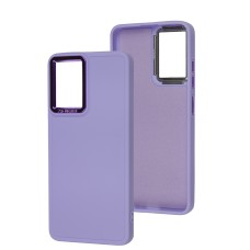 Чохол для Samsung Galaxy A32 (A325) Colors Metal світло-бузковий