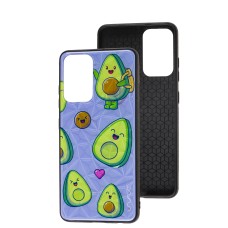 Чохол для Samsung Galaxy A32 (A325) Wave Majesty avocado / light purple