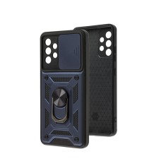 Чохол для Samsung Galaxy A32 (A325) Serge Ring Armor ударостійкий синій