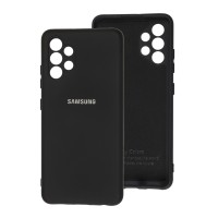 Чохол Samsung Galaxy A32 (A325) Silicone Full camera чорний