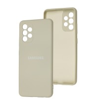 Чохол Samsung Galaxy A32 (A325) Full camera білий / antique white