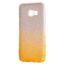 Чохол Samsung Galaxy A3 2017 (A320) Glitter силіконовий золото