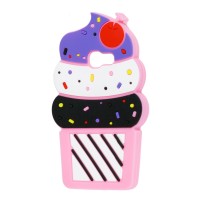 Чохол для Samsung Galaxy A3 2017 (A320) Ice Cream червоний