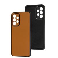 Чохол Samsung Galaxy A33 (A336) Classic leather case orange