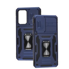 Чохол для Samsung Galaxy A33 (A336) Camshield Army Ring синій / navy