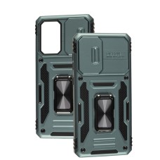 Чохол для Samsung Galaxy A33 (A336) Camshield Army Ring зелений / light green