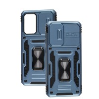 Чохол для Samsung Galaxy A33 (A336) Camshield Army Ring блакитний / light blue