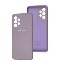 Чохол Samsung Galaxy A33 (A336) Full camera гліцінія