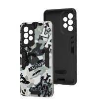 Чохол для Samsung Galaxy A33 (A336) Military armor camouflage gray