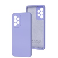 Чохол Samsung Galaxy A33 (A336) Wave Full camera light purple