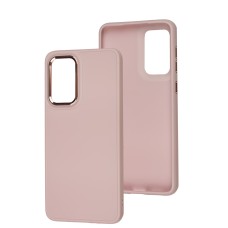 Чохол для Samsung Galaxy A33 (A336) Bonbon Metal style light pink