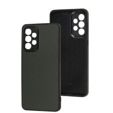 Чохол для Samsung Galaxy A33 (A336) Graphite carbon forest green
