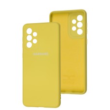 Чохол Samsung Galaxy A33 (A336) Full camera лимонний