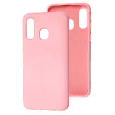 Чохол для Samsung Galaxy A40 (A405) Full without logo light pink