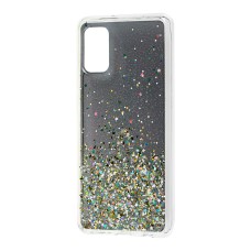 Чохол Samsung Galaxy A41 (A415) Wave confetti чорний