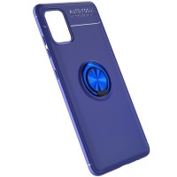 Чохол Samsung Galaxy A41 (A415) Deen ColorRing з кільцем синій