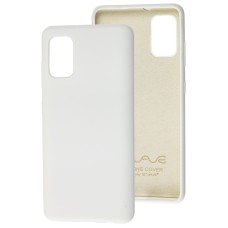 Чохол Samsung Galaxy A41 (A415) Wave Full білий
