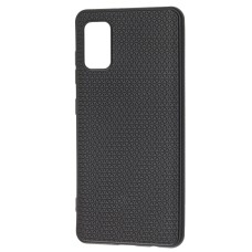 Чохол для Samsung Galaxy A41 (A415) Grid case чорний