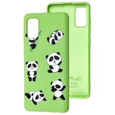 Чохол для Samsung Galaxy A41 (A415) Wave Fancy lovely panda / mint gum