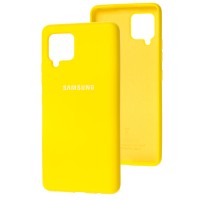 Чохол Samsung Galaxy A42 (A426) Silicone Full жовтий