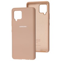 Чохол Samsung Galaxy A42 (A426) Silicone Full рожевий / pink sand