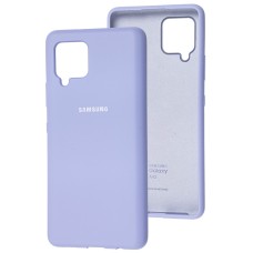 Чохол для Samsung Galaxy A42 (A426) Silicone Full бузковий / dasheen