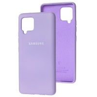 Чохол для Samsung Galaxy A42 (A426) Silicone Full бузковий