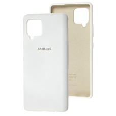Чохол Samsung Galaxy A42 (A426) Silicone Full білий