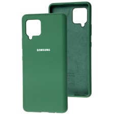Чохол Samsung Galaxy A42 (A426) Silicone Full зелений / pine green