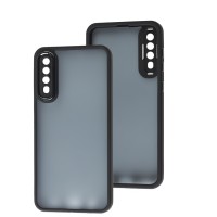 Чохол для Samsung Galaxy A50/A50s/A30s Luxury Metal Lens чорний