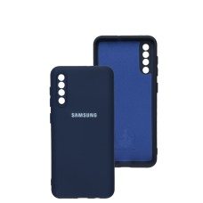 Чохол Samsung Galaxy A50 / A50s / A30s Silicone Full camera синій / midnight blue