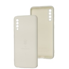 Чохол Samsung Galaxy A50 / A50s / A30s Silicone Full Тризуб білий