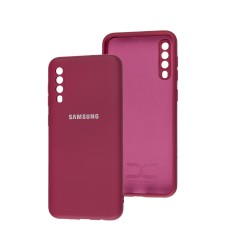 Чохол Samsung Galaxy A50 / A50s / A30s Full camera вишневий / rose red