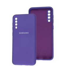 Чохол для Samsung Galaxy A50/A50s/A30s Full camera фіолетово-синій