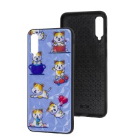 Чохол для Samsung Galaxy A50/A50s/A30s Wave Majesty pretty kittens/light purple
