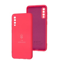 Чохол Samsung Galaxy A50 / A50s / A30s Silicone Full Тризуб розовий / barbie pink