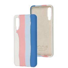 Чохол для Samsung Galaxy A50/A50s/A30s Wave Rainbow azure