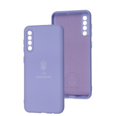 Чохол Samsung Galaxy A50 / A50s / A30s Full Premium Тризуб бузковий / dasheen
