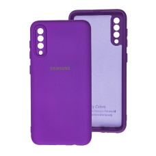 Чохол Samsung Galaxy A50 / A50s / A30s Silicone Full camera фіолетовий / purple