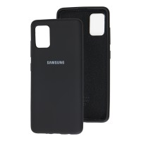 Чохол Samsung Galaxy A51 (A515) Silicone Full чорний