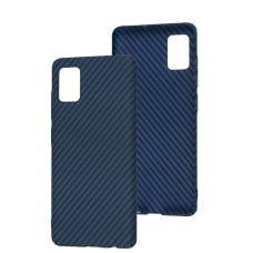 Чохол Samsung Galaxy A51 (A515) / M40s 4G Carbon New blue