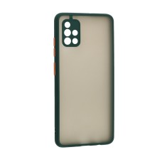Чохол Samsung Galaxy A51 (A515) LikGus Totu camera protect оливковий