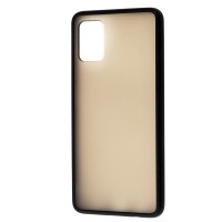 Чохол для Samsung Galaxy A51 (A515) LikGus Maxshield чорно-червоний