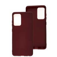 Чехол для Samsung Galaxy A52 Candy бордовый