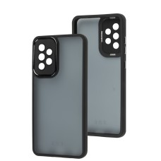 Чохол Samsung Galaxy A52 Luxury Metal Lens чорний