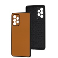 Чохол Samsung Galaxy A52 Classic leather case orange