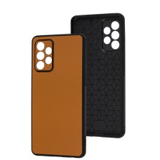 Чохол Samsung Galaxy A52 Classic leather case orange