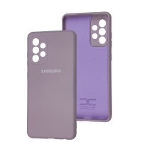 Чохол Samsung Galaxy A52 Full camera гліцінія
